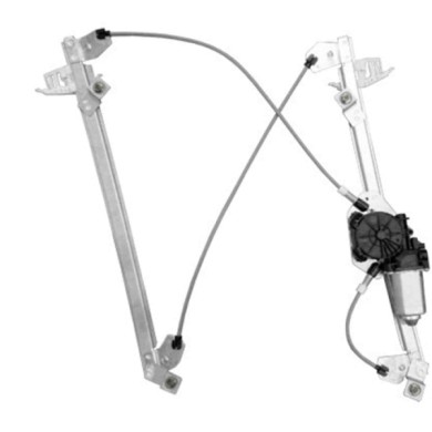 000351_AUTO.JPG Alzavetro Elettrico Anteriore Per Renault Megane Lato Sinistro Dal 2002/09 Al 2005/12 Versione 5 Porte