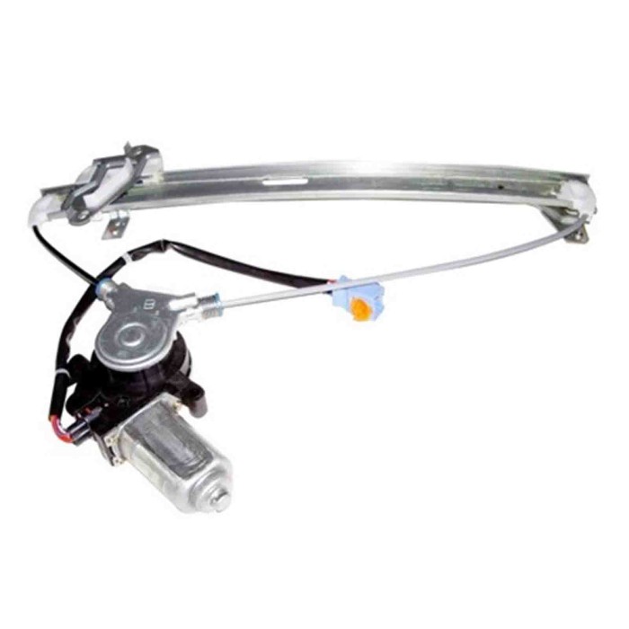 000168_AUTO.JPG Alzavetro Elettrico Anteriore Per Honda Jazz Lato Sinistro Dal 2002/01 Al 2007/08