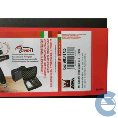 Ani Black-s Tmd1 Clear 1.3mm 600cc Ah141715 Kit Aerografo E Manometro