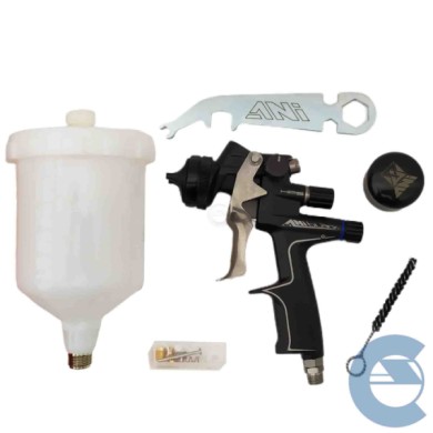 Ani Black-s Wb 1.3mm 600cc Ah141742 Aerografo Professionale Per Vernici