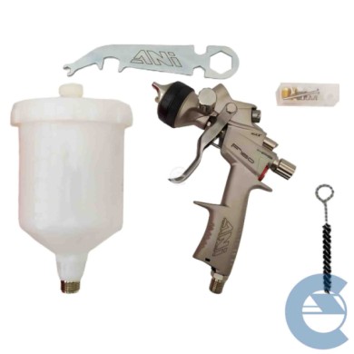 146273-large_default.jpg Ani F160-s Clear 1.3mm 600cc Ah1501031a Aerografo Professionale Trasparente