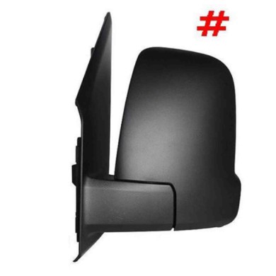 001502_AUTO.JPG Retrovisore Manuale C/fanalino Per Mercedes Sprinter Lato Sinistro Dal 2018/06