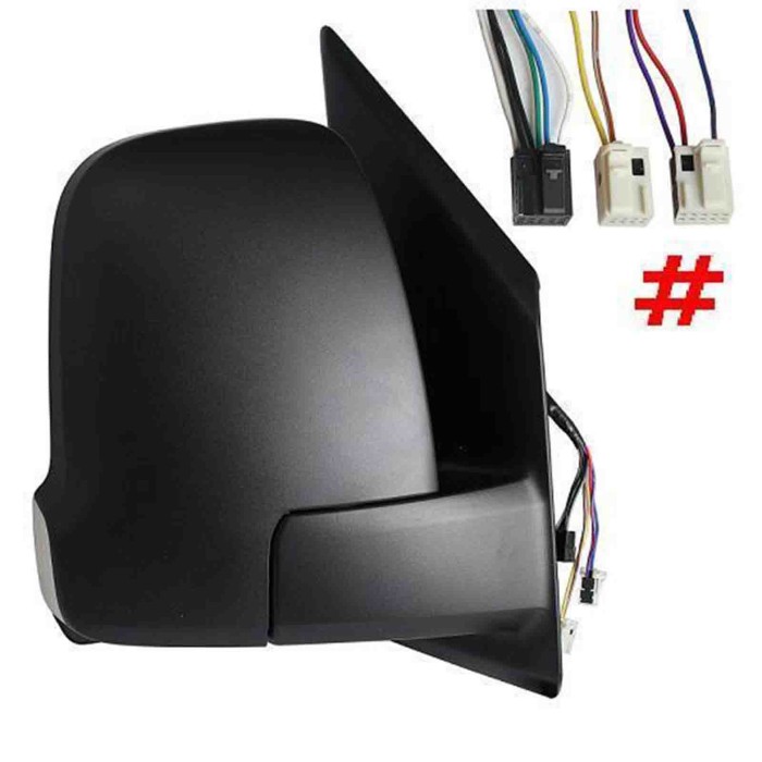 001502_AUTO.JPG Retrovisore Elettrico Termico Rib. C/fanalino Per Mercedes Sprinter Lato Destro Dal 2018/06