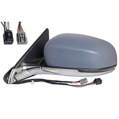 001474_AUTO.JPG Retrovisore Elettrico Term. C/fan. E Luce Cort. Per Jeep Compass Lato Sinistro Dal 2017/06 Al 2021/02