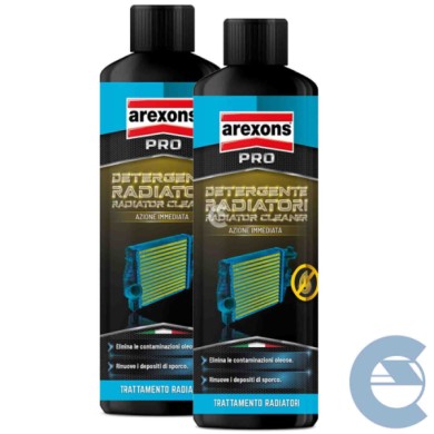 3508 DETERGENTE RADIATORI.jpg Arexons 3508 Detergente X Radiatori 2 Pezzi X 500 Ml.