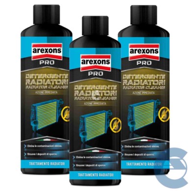 3508 DETERGENTE RADIATORI.jpg Arexons 3508 Detergente X Radiatori 3 Pezzi X 500 Ml.