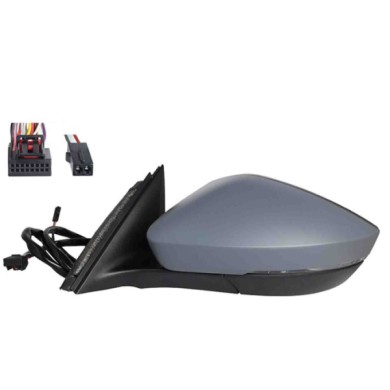001314_AUTO.JPG Retrovisore Elettrico Term. C/fan. A Led Per Skoda Superb Lato Destro Dal 2015/01