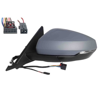 001606_AUTO.JPG Retrovisore Elettrico Term. Rib. C/fan. Per Audi A1 Lato Destro Dal 2018/09