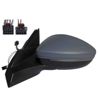 001614_AUTO.JPG Retrovisore Elettrico Term. Rib. C/ Fan. E Luce Di Cortesia Per Peugeot 2008 Lato Destro Dal 2019/11