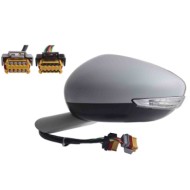 Retrovisore Elettrico Termico Rib. C/fan. A Led E Luce Di Corte Per Peugeot 508 Lato Sinistro Dal 2014/07 Al 2018/08