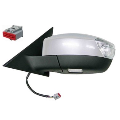 000597_AUTO.JPG Retrovisore Elettrico Term. C/fan. E Luce Cort. Per Ford S-max Lato Destro Dal 2006/06 Al 2010/03