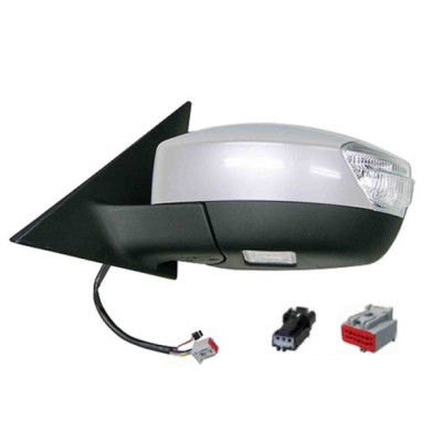 000597_AUTO.JPG Retrovisore Elettrico Term. Rib. C/fan. E Luce Cort. Per Ford S-max Lato Destro Dal 2006/06 Al 2010/03