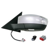 Retrovisore Elettrico Term. Rib. C/fan. E Luce Cort. Per Ford S-max Lato Sinistro Dal 2006/06 Al 2010/03