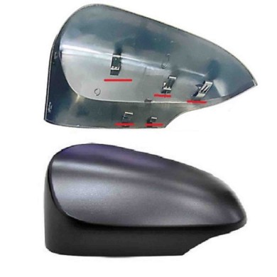 001083_AUTO.JPG Calotta Nera Per Toyota Yaris Lato Sinistro Dal 2011/10 Al 2014/09