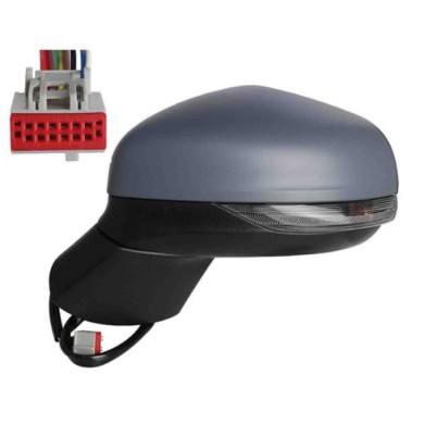 001633_AUTO.JPG Retrovisore Elettrico Term. Rib. C/ Fan. E Luce Di Cortesia Per Ford Puma Lato Destro Dal 2019/09