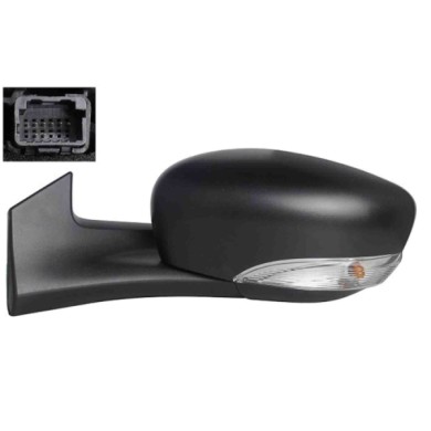 001655_AUTO.JPG Retrovisore Elettrico Termico C/fanalino Per Renault Zoe Lato Destro Dal 2013/03 Al 2019/09