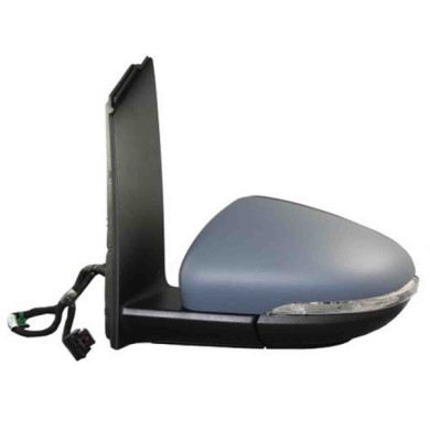 000898_AUTO.JPG Retrovisore Elettrico Term. Rib. C/fan. C/luce Di Cortesia Per Volkswagen Touran Lato Destro Dal 2010/08 Al 2015