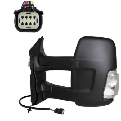 001570_AUTO.JPG Retrovisore Elettrico Term. Braccio Lungo C/fan. Bianco 16w Per Ford Transit Lato Destro Dal 2020/01