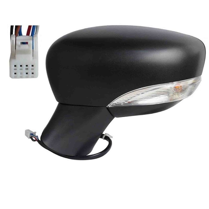 001442_AUTO.JPG Retrovisore Elettrico Termico C/fanalino Per Nissan Micra Lato Destro Dal 2017/03