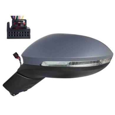 001672_AUTO.JPG Retrovisore Elettrico Term. C/fanalino A Led Per Volkswagen Id.3 Lato Destro Dal 2020/06