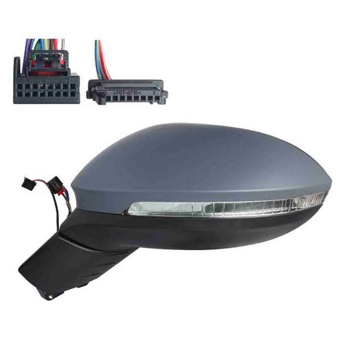 001672_AUTO.JPG Retrovisore Elettrico Term. Ribalt. Con Fan. E Luce Di Cortesia Per Volkswagen Id.3 Lato Destro Dal 2020/06