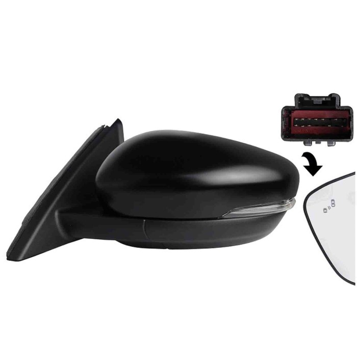 001611_AUTO.JPG Retrovisore Elettrico Termico C/fanalino E Luce Di Cortesia Per Ford Kuga Lato Destro Dal 2020/01