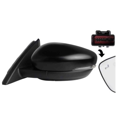 001611_AUTO.JPG Retrovisore Elettrico Termico C/fanalino E Luce Di Cortesia Per Ford Kuga Lato Sinistro Dal 2020/01