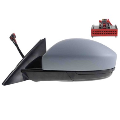 001539_AUTO.JPG Retrovisore Elettrico Term. Rib. Mem. C/fan. E Luce Di Cort. A Led Per Jaguar E-pace Lato Sinistro Dal 2017/07