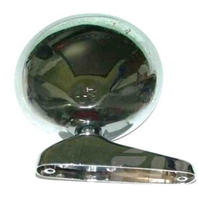 001707_AUTO.JPG Retrovisore Tondo Cromato Per Alfa Romeo 1750 Gt Veloce Dal 1967/01 Al 1975/12