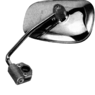 001598_AUTO.JPG Retrovisore Manuale Per Citroen Dyane Lato Sinistro Dal 1967/07 Al 1983/12