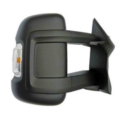 000584_AUTO.JPG Retrovisore Manuale Braccio Medio C/fan. Per Citroen Jumper Lato Sinistro Dal 2006/01 Al 2014/06