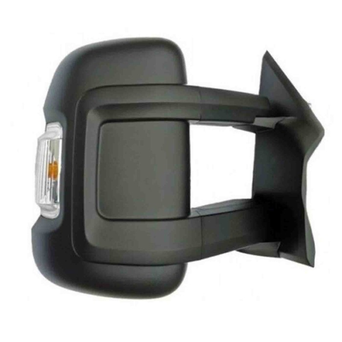 000584_AUTO.JPG Retrovisore Manuale Braccio Medio C/fan. Per Citroen Jumper Lato Sinistro Dal 2006/01 Al 2014/06