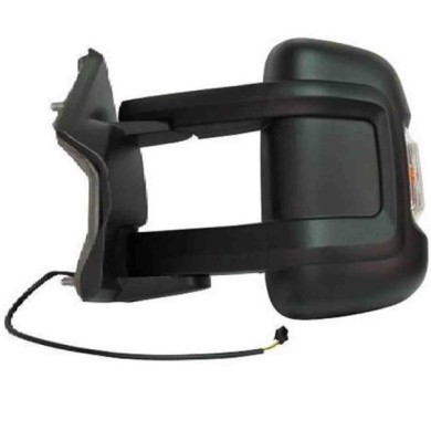 000584_AUTO.JPG Retrovisore Manuale Braccio Lungo C/fan. Per Citroen Jumper Lato Destro Dal 2006/01 Al 2014/06
