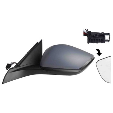 001767_AUTO.JPG Retrovisore Elettrico Termico Rib. C/fan. A Led E Luce Di Corte Per Opel Astra L Lato Destro Dal 2021/10