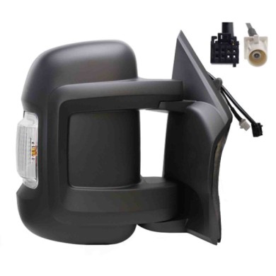 000584_AUTO.JPG Retrovisore Elettrico Term. Braccio Corto Con Fan. Per Citroen Jumper Lato Destro Dal 2006/01 Al 2014/06