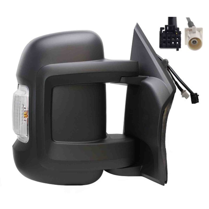 000584_AUTO.JPG Retrovisore Elettrico Term. Braccio Corto Con Fan. Per Citroen Jumper Lato Destro Dal 2006/01 Al 2014/06