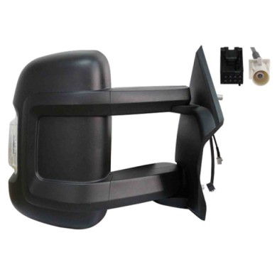 000584_AUTO.JPG Retrovisore Elettrico Term. Braccio Lungo Con Fan. Per Citroen Jumper Lato Destro Dal 2006/01 Al 2014/06