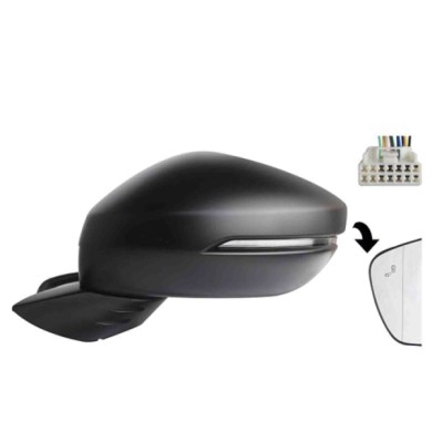 001778_AUTO.JPG Retrovisore Elettrico Termico Rib.c/fan. A Led Per Honda Civic Lato Sinistro Dal 2022/03