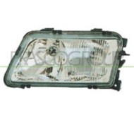 Proiettore Sinistro H7+h1 Elettrico Senza Motore Per Audi A3 3/5 Porte (8v1/8va) Dal 1996 Al 2003
