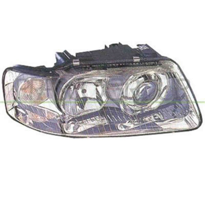 GUIDA_ALLA_SCELTA.JPG Proiettore Destro H1+h7 Elettrico Senza Motore Per Audi A3 3/5 Porte (8v1/8va) Dal 1996 Al 2003