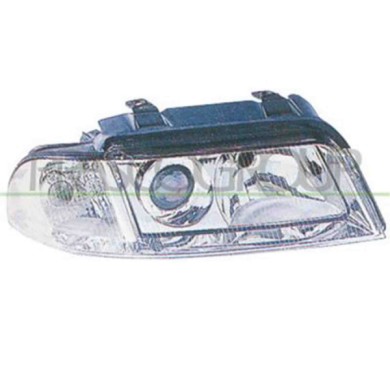GUIDA_ALLA_SCELTA.JPG Proiettore Destro H7+h7 Elettrico Senza Motore Per Audi A4 (b5) Dal 1999 Al 2000