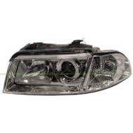 Proiettore Sinistro H7+h7 Elettrico Con Motore Per Audi A4 (b5) Dal 1999 Al 2000