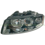Proiettore Sinistro H7+h7 Elettrico Senza Motore Per Audi A4 (b6) Dal 2000 Al 2004