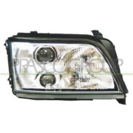 Proiettore Sinistro H1+h1+h3 Manuale/elettrico Per Audi A6 Dal 1994 Al 1997