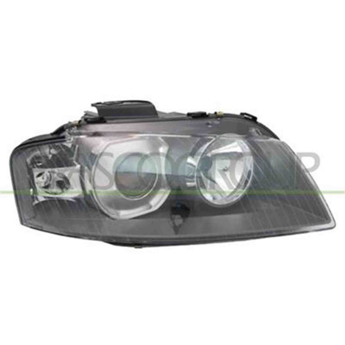 GUIDA_ALLA_SCELTA.JPG Proiettore Destro Xenon D2s+h7/hid Elettrico Con Motore Per Audi A3 3/5 Porte (8p/8pa) Dal 2003 Al 2008