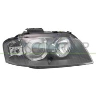 Proiettore Destro Xenon D2s+h7/hid Elettrico Con Motore Per Audi A3 3/5 Porte (8p/8pa) Dal 2003 Al 2008