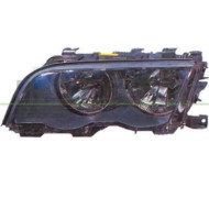 Proiettore Sinistro H7+h7 Elettrico Con Motore Per Bmw 3 Series - E46 Dal 1998 Al 2001