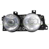 Proiettore Destro H1+h1 Manuale Per Bmw 5 Series - E34 Dal 1988 Al 1995