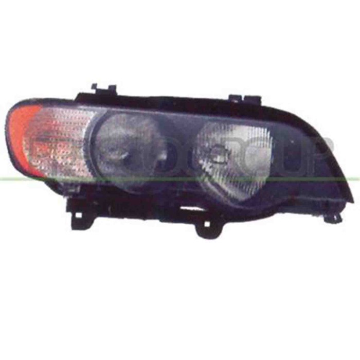 GUIDA_ALLA_SCELTA.JPG Proiettore Destro H7+hb3 Elettrico Con Motore Per Bmw X5 - E53 Dal 2000 Al 2006