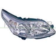 Proiettore Destro H1+h7 Elettrico Con Motore Per Citroen C4 Dal 2004 Al 2008
